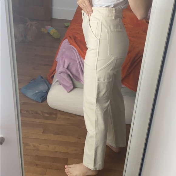 Aritzia Wilfred Free Brennan Utility Pant Cream - Picture 4 of 10